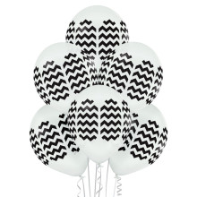 12 inch Chevron balloon 6 pcs 12 inch Chevron balloon 6 pcs