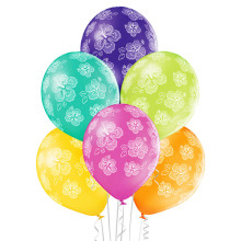 بالون كركديه مطبوع 12 إنش (6حبات) بالون كركديه مطبوع 12 إنش (6حبات)