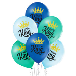 12 inch Little King balloon 6 pcs