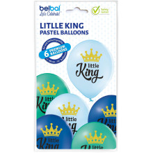 12 inch Little King balloon 6 pcs