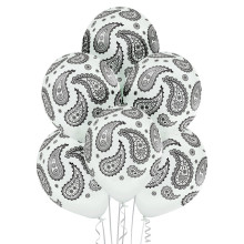 12 inch Paisley balloon 6 pcs 12 inch Paisley balloon 6 pcs