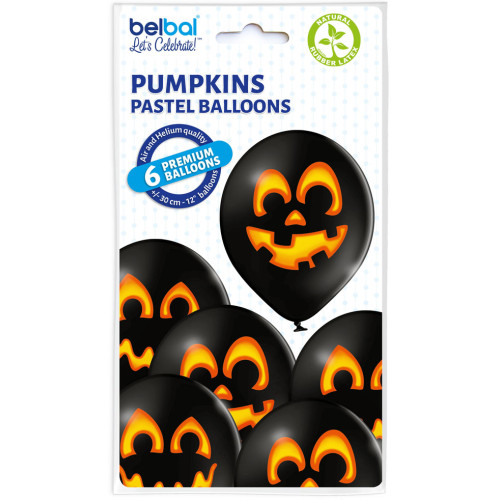 12 inch Pumpkins balloon 6 pcs 12 inch Pumpkins balloon 6 pcs