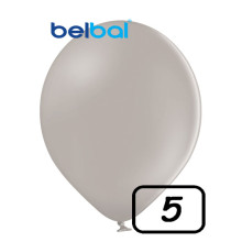 بالون رمادي مارشيملو  5 إنش (100 حبة)