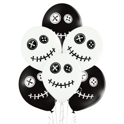 12 inch Voodoo Doll balloon 6 pcs