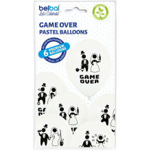 12 inch Game over balloon 6 pcs