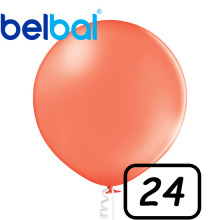 24 inch Latex balloon Coral 2 count 24 inch Latex balloon Coral 2 count