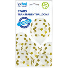 12 inch Stars balloon 6 pcs
