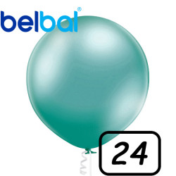 24 inch Latex balloon GREEN GLOSSY 1 count