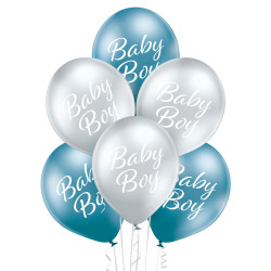 12 inch Baby Boy balloon 6 pcs