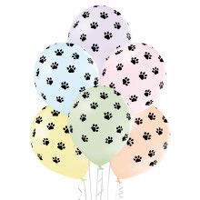 12 inch Paws balloon 6 pcs 12 inch Paws balloon 6 pcs