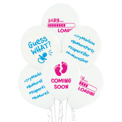 12 inch Baby Loading balloon 6 pcs