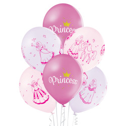 12 inch Princess balloon 6 pcs