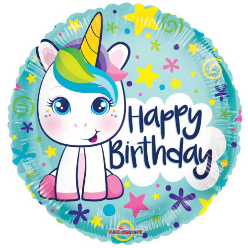 18 inch PR BDAY CUTE UNICORN GB 18 inch PR BDAY CUTE UNICORN GB