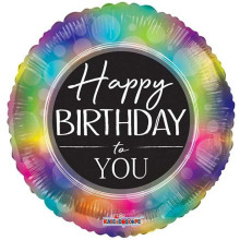 بالون عيد ميلاد رينبو بالون 18 إنش