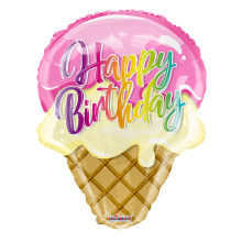 بالون عيد ميلاد ايس كريم جيلي 18 إنش بالون عيد ميلاد ايس كريم جيلي 18 إنش