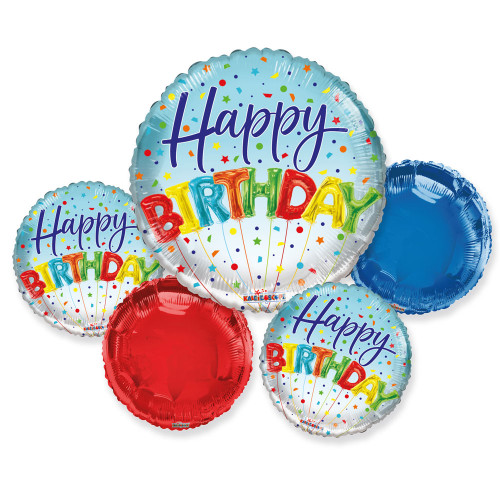 Birthday BALLOON LETTERS Balloon BOUQUET