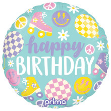 بالون عيد ميلاد زلاجات 18 انش بالون عيد ميلاد زلاجات 18 انش