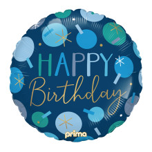 بالون عيد ميلاد سماوي نقاط 18 انش بالون عيد ميلاد سماوي نقاط 18 انش