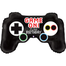32 inch Game Controller Birthday Foil balloon 32 inch Game Controller Birthday Foil balloon
