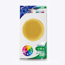 11 inch Globe 11inc Gold 4D Foil Balloons
