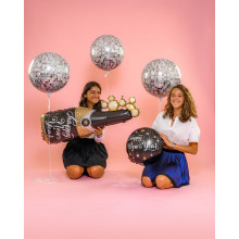 15 inch Disco Ball Globe balloon 15 inch Disco Ball Globe balloon