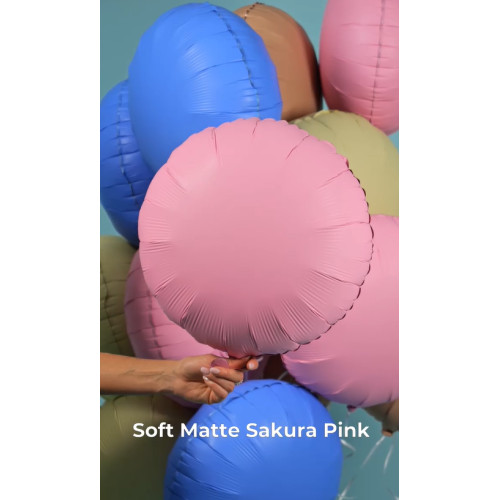 بالون وردي ساكورا نجمة 18 إنش بالون وردي ساكورا نجمة 18 إنش