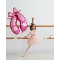 40 inch Ballet Slippers Foil balloon