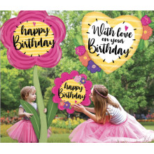 بالون عيد ميلاد قلب اصفر 35 إنش بالون عيد ميلاد قلب اصفر 35 إنش