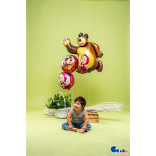 18 inch Masha & Bear Foil Balloons