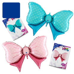 43 inch Fiocco Celeste Foil Balloons
