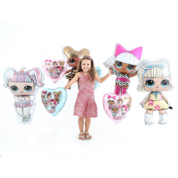 39 inch LOL Surprise Go GoGirl Foil Balloons