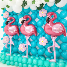 150 cm Special Delivery Flamingo Foil balloon