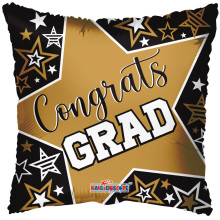 18 inch PR CONGRATS GRAD BIG STAR MT Balloons 18 inch PR CONGRATS GRAD BIG STAR MT Balloons