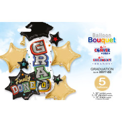 PR GRAD TOTEM BOUQUET Balloons
