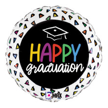 18 inch Graduation Triangles Foil balloon 18 inch Graduation Triangles Foil balloon