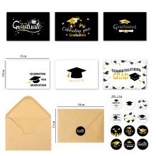 graduation season card blessing message Set - 6 cards - style 2