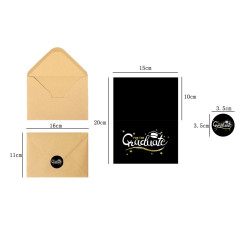 graduation season card blessing message Set - 6 cards - style 2