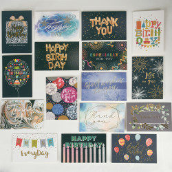 64 Pcs in 16 design Greeting Card collection