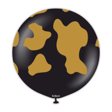 24 inch country cow - Black - Gold - 1 pcs 24 inch country cow - Black - Gold - 1 pcs