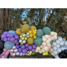 بالون سفاري تمساح مطبوع كروم اخضر(25 حبة)