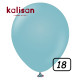 18 inch Retro Latex Balloons Blue Glass - 25 Pcs 18 inch Retro Latex Balloons Blue Glass - 25 Pcs