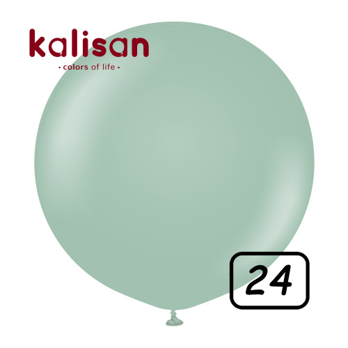 24 inch Retro Latex Balloons Winter green - 2 Pcs 24 inch Retro Latex Balloons Winter green - 2 Pcs