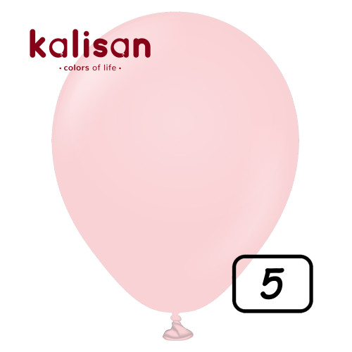 5 inch balloon Macaron Matte Pink 100 pcs