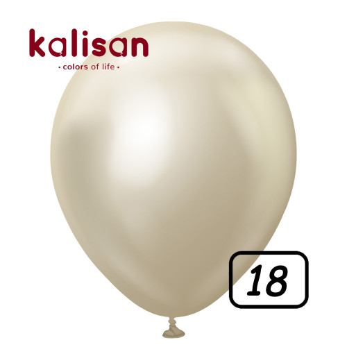 18 inch balloon chrome White Gold 25 pcs 18 inch balloon chrome White Gold 25 pcs