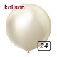 24 inch balloon chrome White Gold 2 pcs