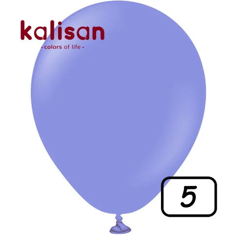 5 inch balloon Standard Periwinkle - 100 pcs | Winner Party