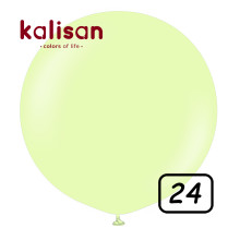 24 inch balloon Macaron Pistachio - 2 pcs