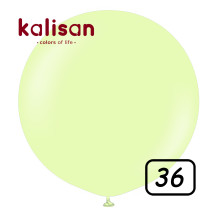 36 inch balloon Macaron Pistachio - 2 pcs