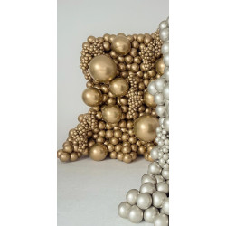 12 inch balloon chrome Gold 50 pcs
