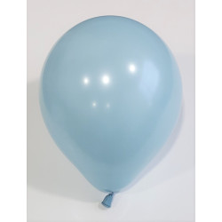 18 inch Retro Latex Balloons Blue Glass - 25 Pcs